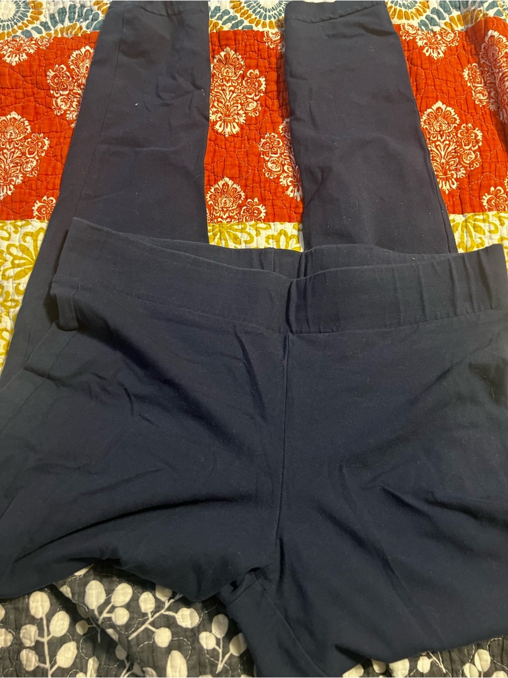 Navy Stretch  Leggings
